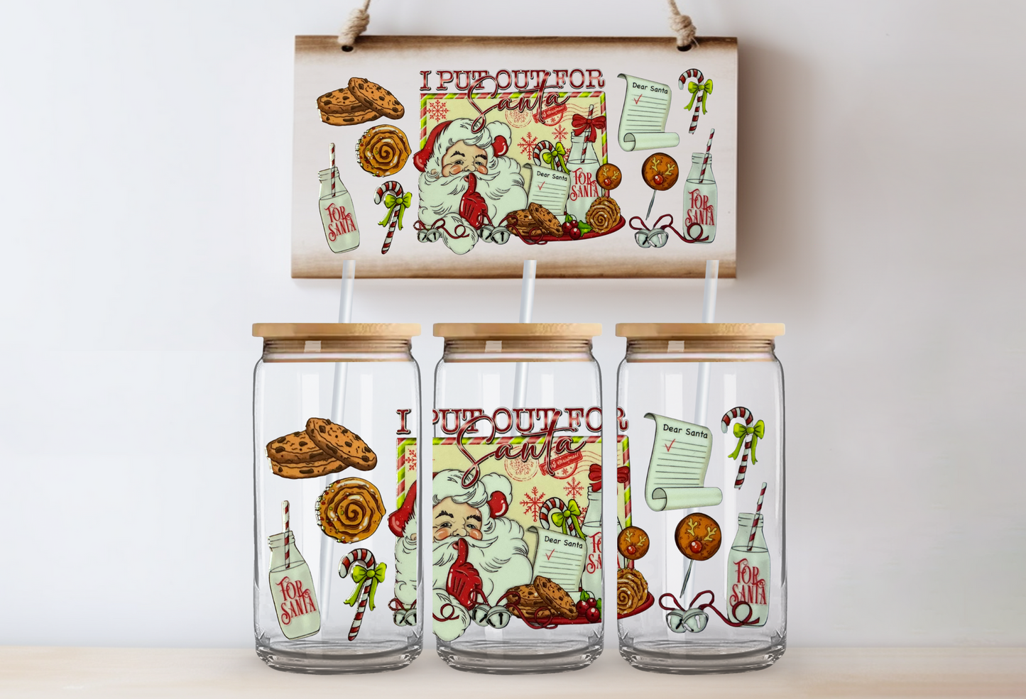 I put out for santa 16oz uvdtf wrap