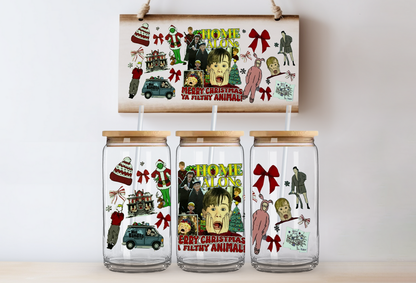 Home alone 16oz uvdtf wrap