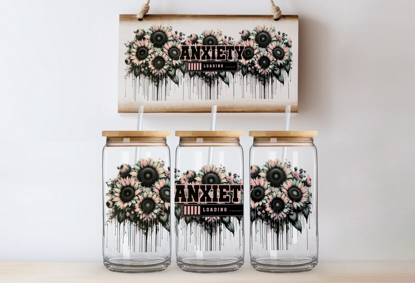 Anxiety loading 16oz uvdtf wrap