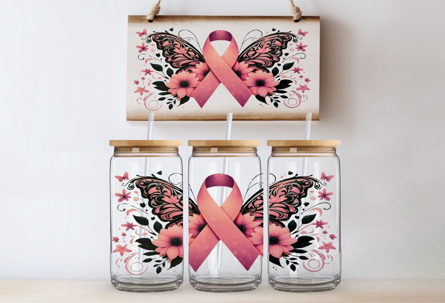 In October we wear pink