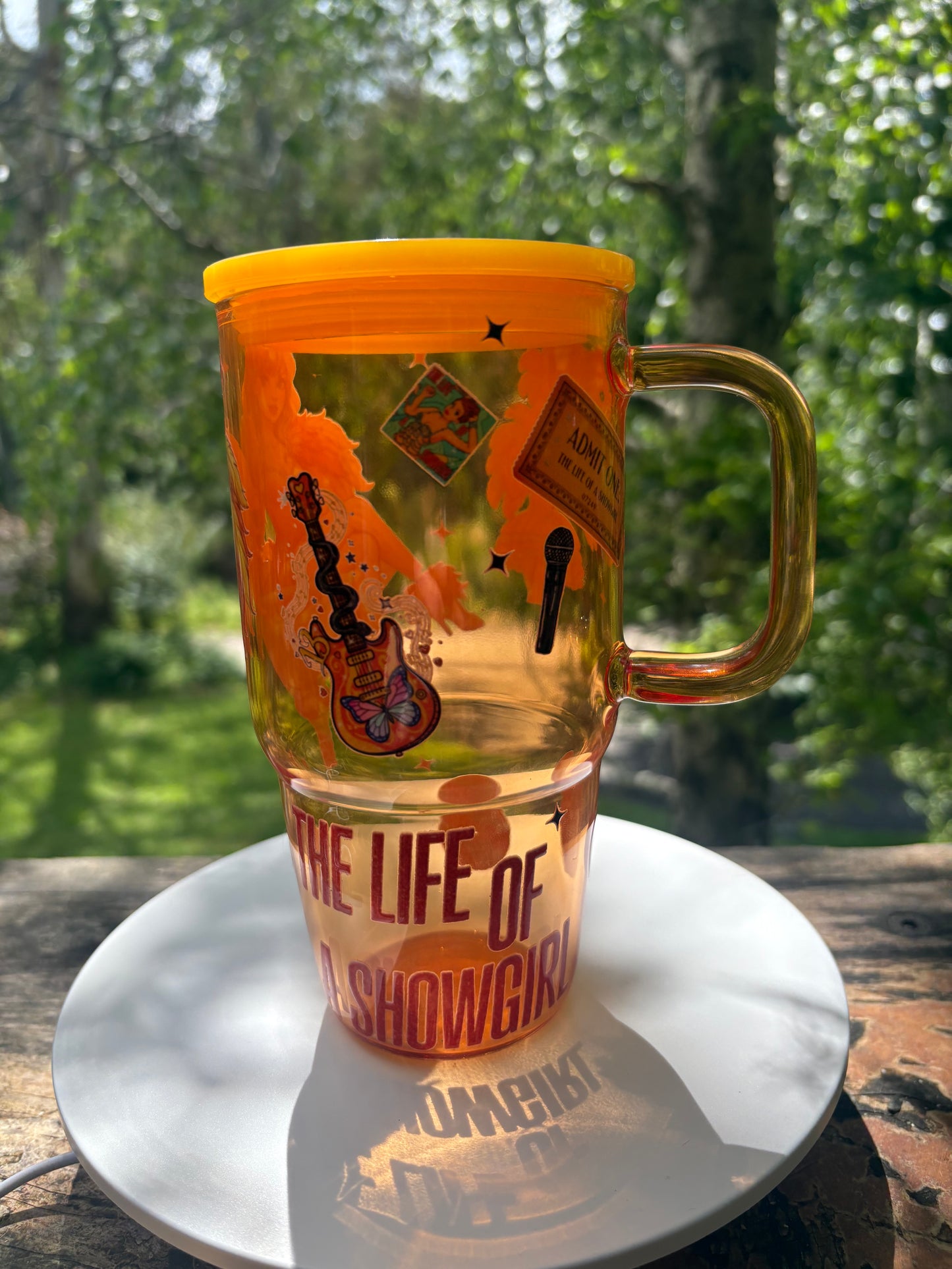 Taylor swift 22oz jelly glass