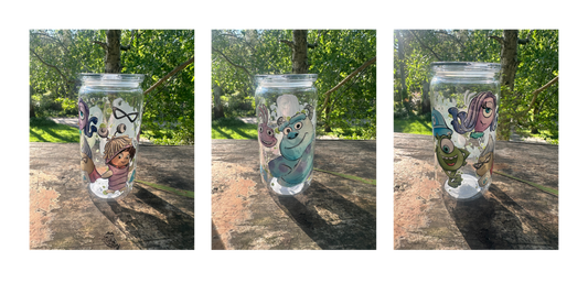 Monster inc 16oz acrylic tumbler