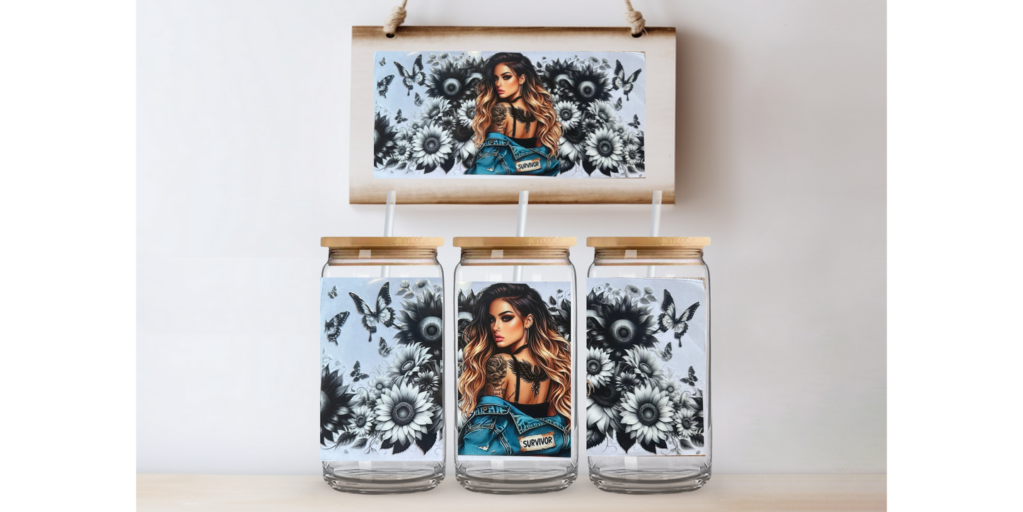 Survivor 16oz uvdtf wrap