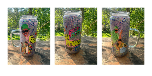 Fresh Prince 160z glass snowglobe