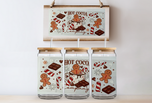 Hot cocoa 16oz uvdtf wrap
