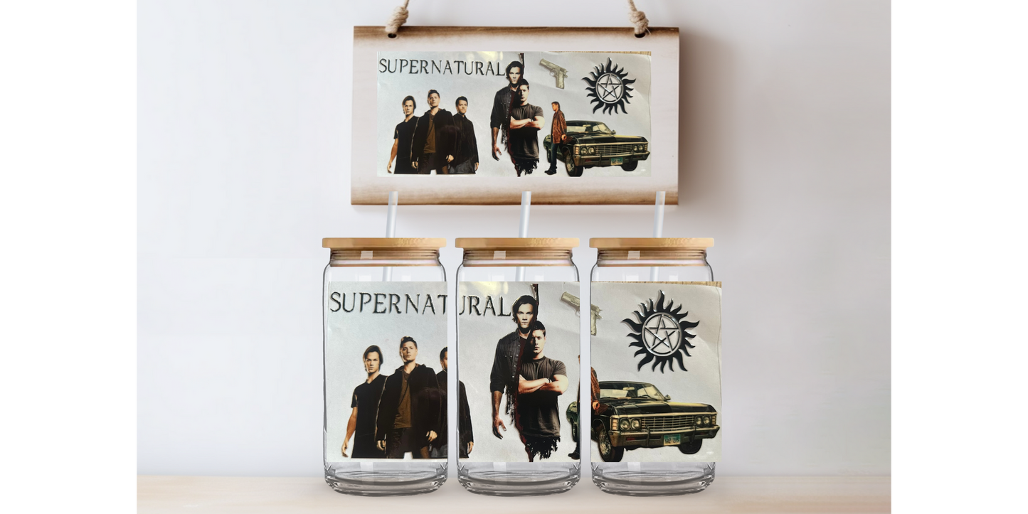 Supernatural 16oz uvdtf wrap