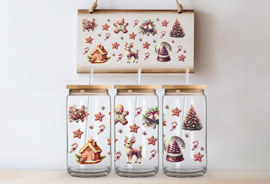 Gingerbread 16oz uvdtf wrap