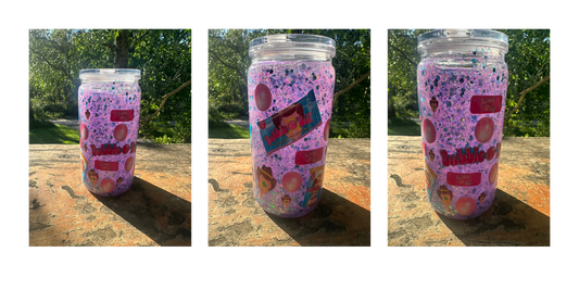 Bubble o Bill 16oz acrylic snowglobe tumbler