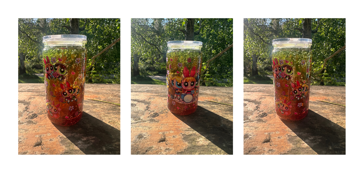 PPG 16oz acrylic slushie tumbler