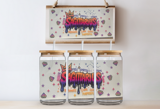 Sagittarius 16oz uvdtf wrap