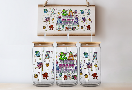 Bears christmas 16oz uvdtf wrap