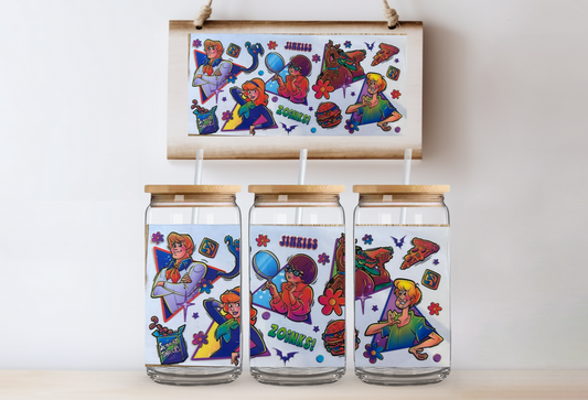 Scooby doo 16oz uvdtf wrap