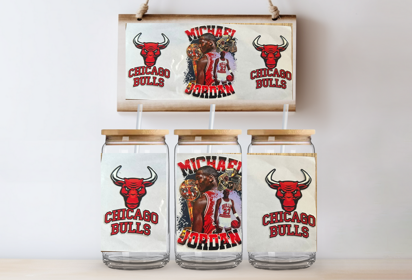 Michael Jordan 16oz uvdtf wrap