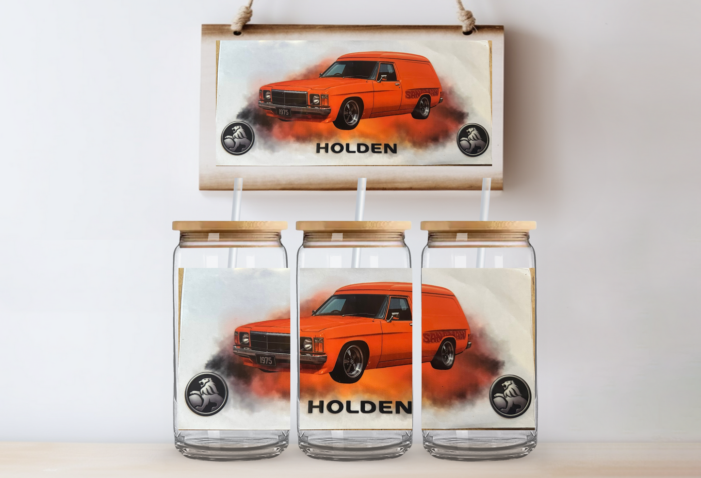 Holden panel van 16oz uvdtf wrap