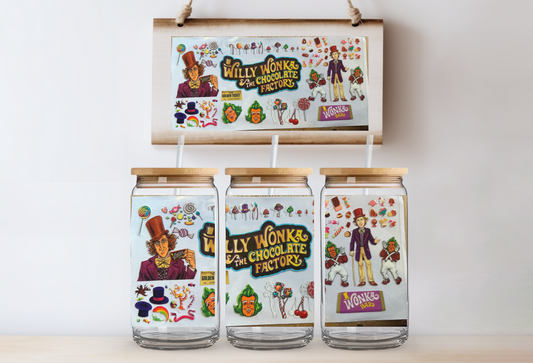 Willy wonka 16oz uvdtf wrap