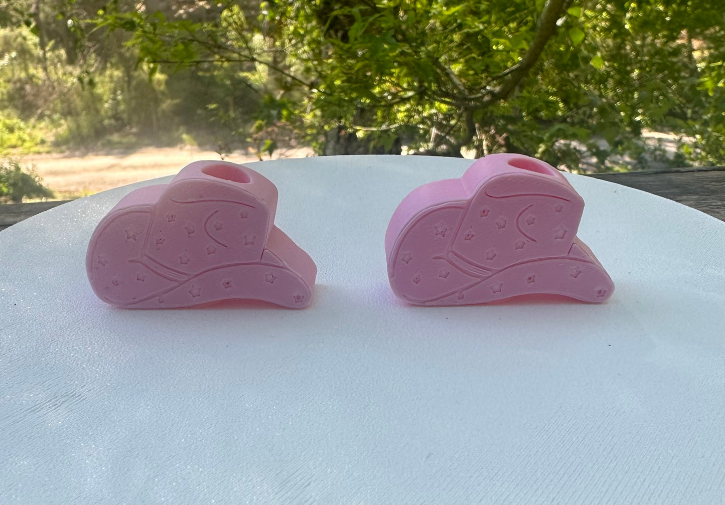 Cowboy hat straw topper