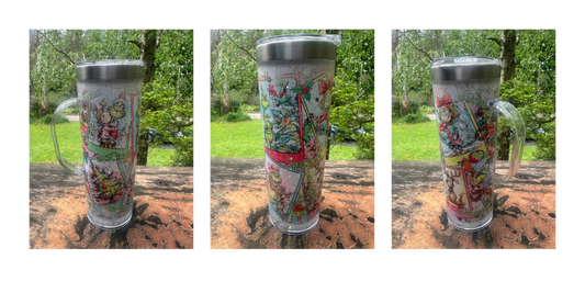 Green man 20oz storyboard tumbler