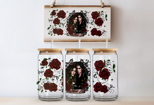 Vampire diary roses 16oz uvdtf wrap