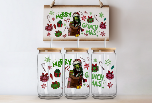 Bratz grinchmas 16oz uvdtf wrap