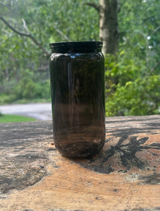 16oz black acrylic libby cup