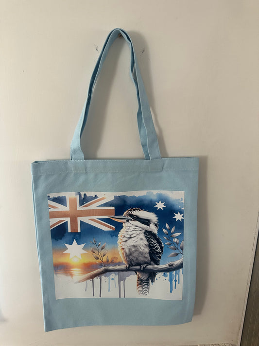 Kookaburra tote bag